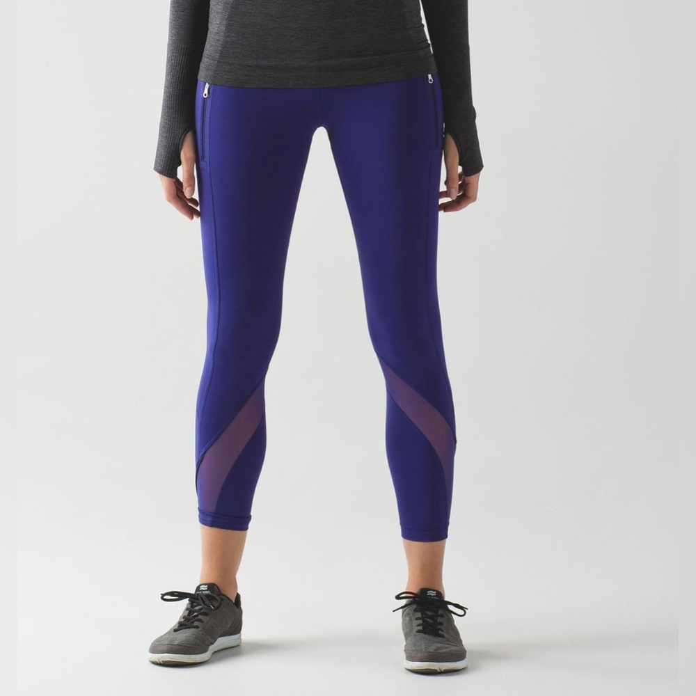 Lululemon Inspire Tight II Leggings - Royal Blue Size 2